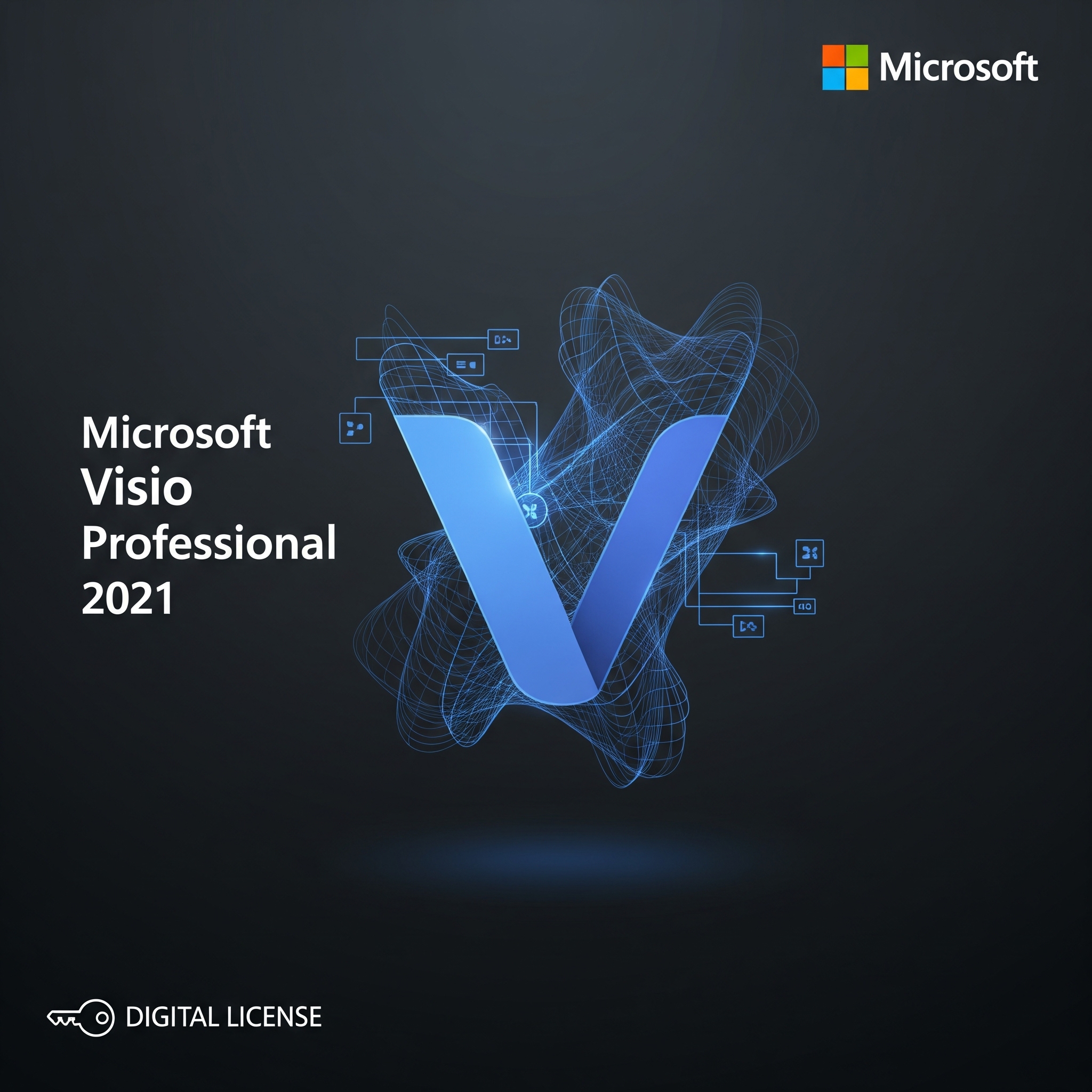 خرید لایسنس Microsoft Visio Professional 2021 خرید لایسنس Microsoft Visio Professional 2021