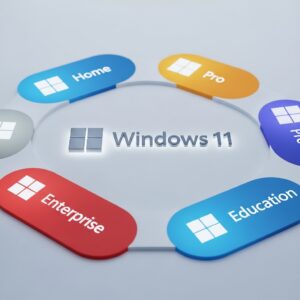 مقایسه کامل ویندوز 11 Home، Pro و Enterprise