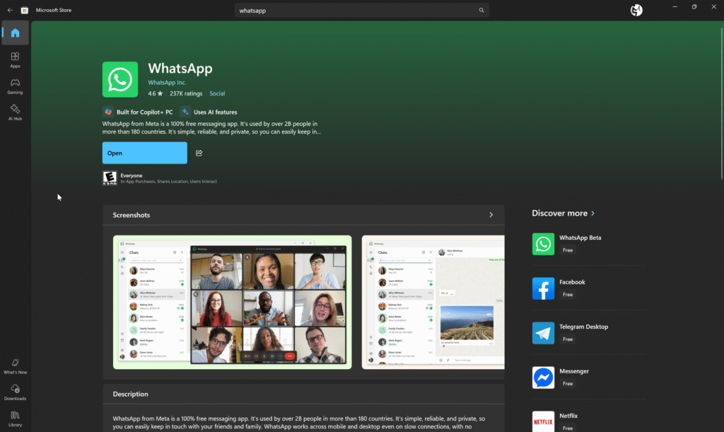 راهنمای کامل واتساپ وب