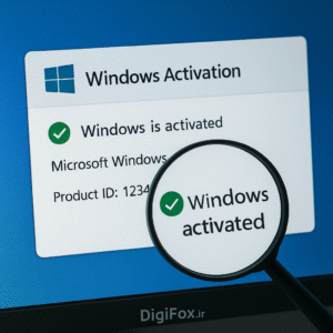 چگونه بفهمیم لایسنس ویندوز اورجینال است؟