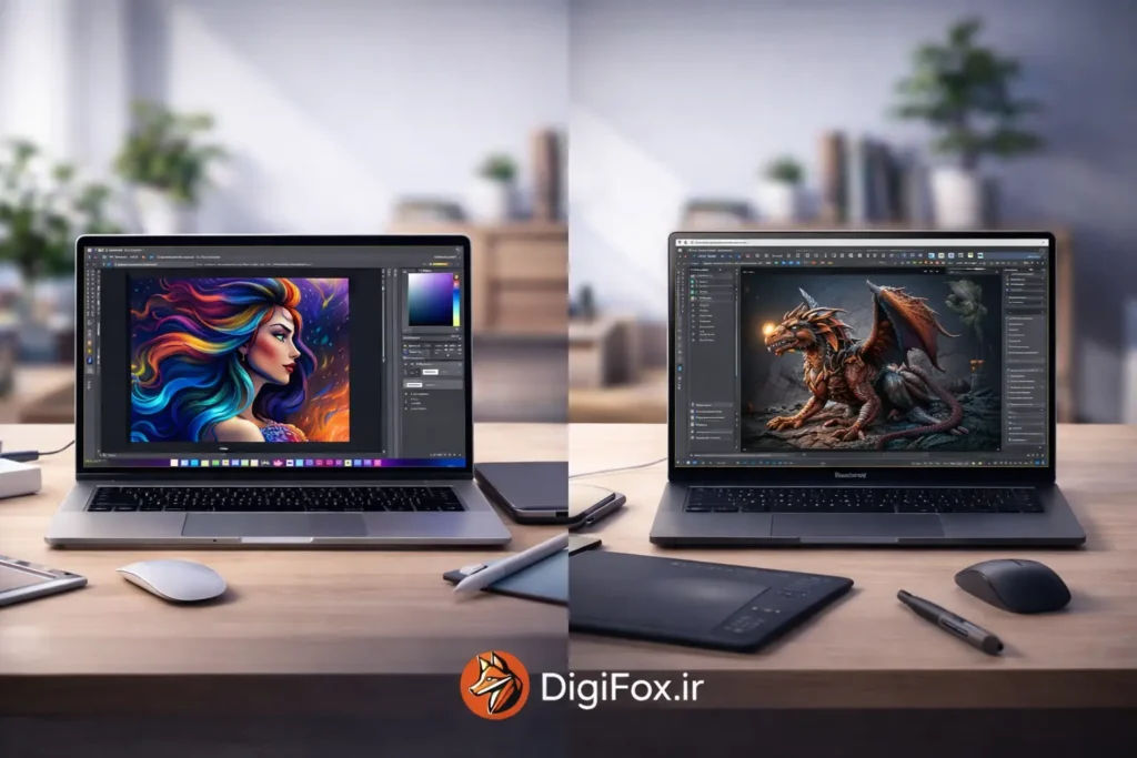 مک یا ویندوز برای گرافیک؟